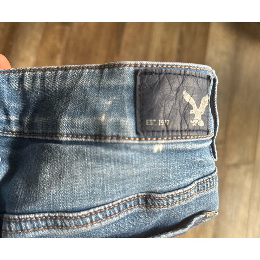 American Eagle Hi-Rise Shortie Shorts Size 2 - Picture 7 of 7